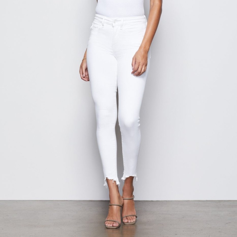 NWT Good American Good Legs White Jeans